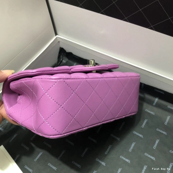 First Bag Ru CHANEL FLAP BAG LAMBSKIN 0804